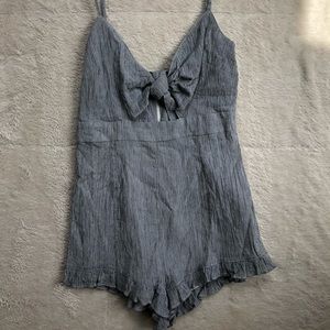 Cotton Candy LA Striped Romper